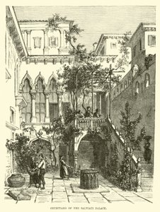 Cortile del Palazzo Salviati da English School