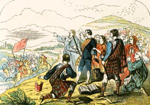 Covenanters attaccati dalle truppe del re