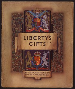 Illustrazione di copertina per il catalogo Liberty