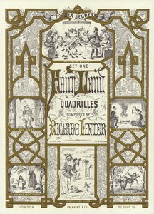 Immagine di copertina del primo set di Fairy Land Quadrilles composto da Ricardo Lenter