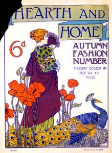 Copertina di Hearth and Home Magazine, 14 ottobre 1897
