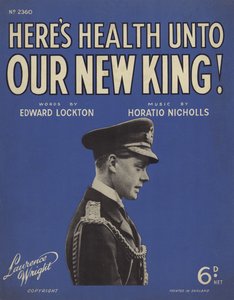 Copertina di Salute al Nostro Nuovo Re