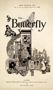 Copertina di The Butterfly Magazine, pubblicato il 1 marzo 1899