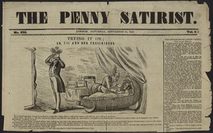 Copertina di The Penny Satirist