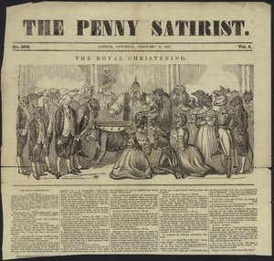 Copertina di The Penny Satirist