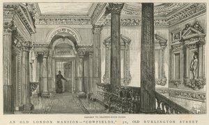 Cowfields, 30 Old Burlington Street: Galleria al piano del salotto