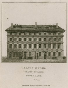 Craven House, Craven Buildings, Drury Lane, Londra da English School