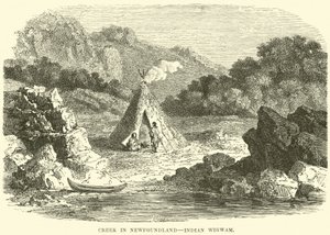 Ruscello a Terranova, Wigwam indiano