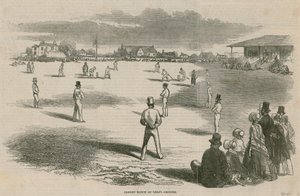 Partita di cricket al Lords Grounds da English School