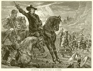 Cromwell alla battaglia di Dunbar