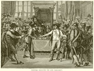 Cromwell scioglie il Lungo Parlamento da English School