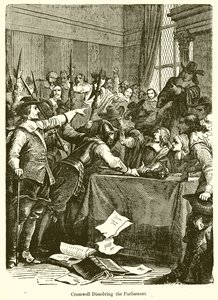 Cromwell scioglie il Parlamento da English School
