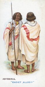 Saluto Consueto in Abissinia, 1907