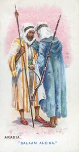 Saluto Consueto in Arabia, 1907