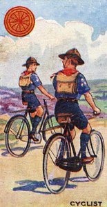 Distintivo Scout Ciclista, 1923 da English School
