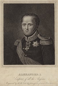 Zar Alessandro I di Russia da English School
