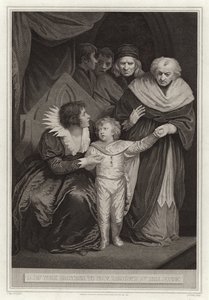 Il duca di York, fratello di Edoardo V, consegnato dalla regina da English School