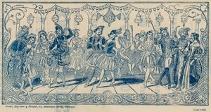 Danza ai Vauxhall Gardens, Londra