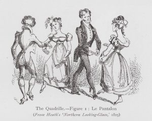 Danza: Il Quadrille, Figura 1, Le Pantalon da English School