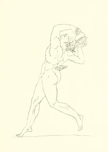 Figura maschile danzante da English School