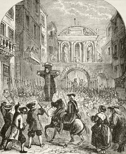 Daniel Defoe alla gogna al Temple Bar, da 