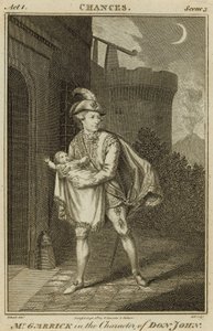 David Garrick, attore, nel ruolo di Don Giovanni