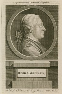 David Garrick, inciso per la Universal Magazine