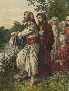Davide e i suoi amici in fuga da Assalonne