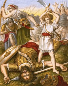 Davide uccide Golia