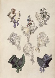 Cappellini da giorno, tavola di moda da Ackermann