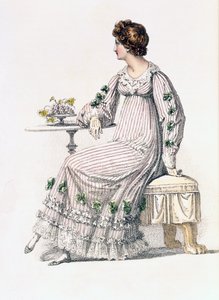 Abito da giorno, tavola di moda da Ackermann