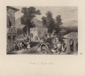 Morte del vescovo Heber da English School