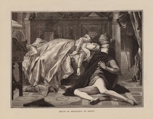 Morte di Francesca De Rimini (incisione)