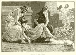 La morte di Pausania da English School