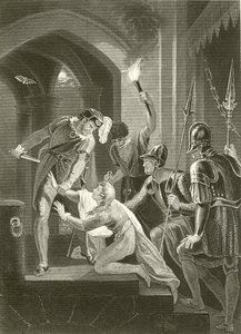 Morte del Principe Arturo da English School