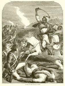 Morte del capo Rohilla da English School