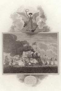 Sconfitta della flotta olandese, 13 luglio 1653, da parte degli ammiragli Blake e Monk