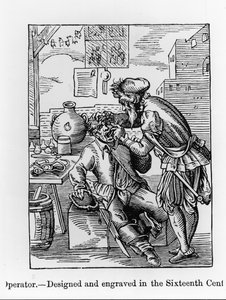 Operatore dentale, illustrazione da 