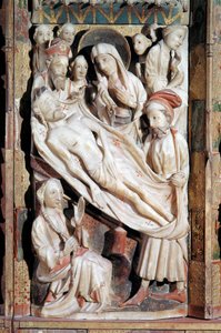 Deposizione, Polittico della Passione (rilievo in alabastro)