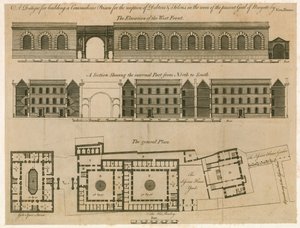 Progetto per la prigione di Newgate da English School
