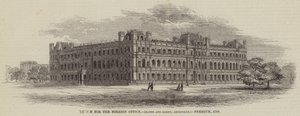 Progetto per il Ministero degli Esteri, Banks e Barry, Architetti, Premio, £500 (incisione) da English School
