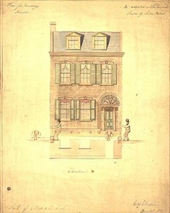 Progetto per il Little Theatre, Haymarket, c.1800