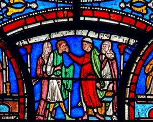 Dettaglio dalla Finestra dei Miracoli da English School