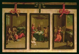 Dettaglio del pannello nel salotto olandese