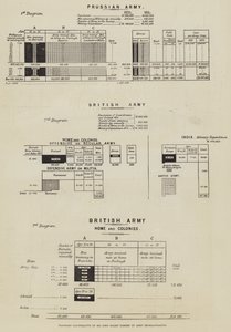 Diagrammi illustrativi del piano di riorganizzazione dell