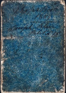 Diario, contenente dettagli della nave, data, capitano, paese, destinazione, partenza, peso e pescaggio di ogni viaggio