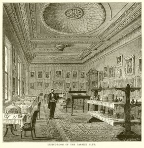 Sala da Pranzo del Garrick Club da English School