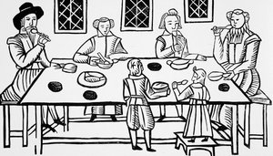 Cenare a casa, dalle ballate di Roxburghe da English School