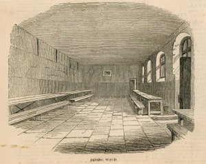 Reparto da pranzo alla prigione di Newgate