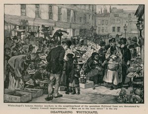 La scomparsa di Whitechapel: I famosi mercati domenicali nel quartiere dell